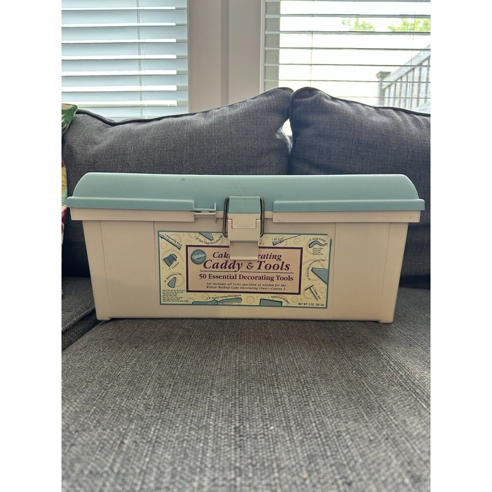 Vintage Wilton Cake Decorating Tools Caddy Only